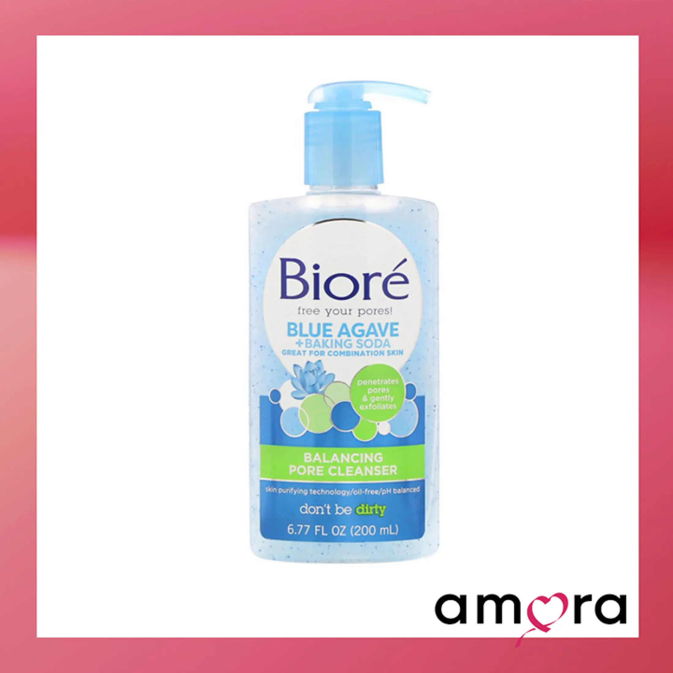 biore blue agave cleanser