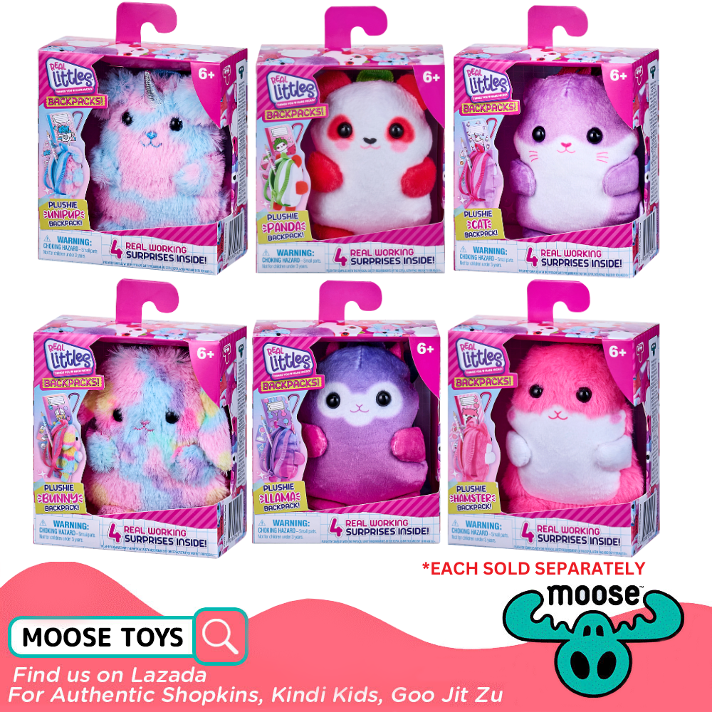 Shopkins Real Littles Toy Backpacks 