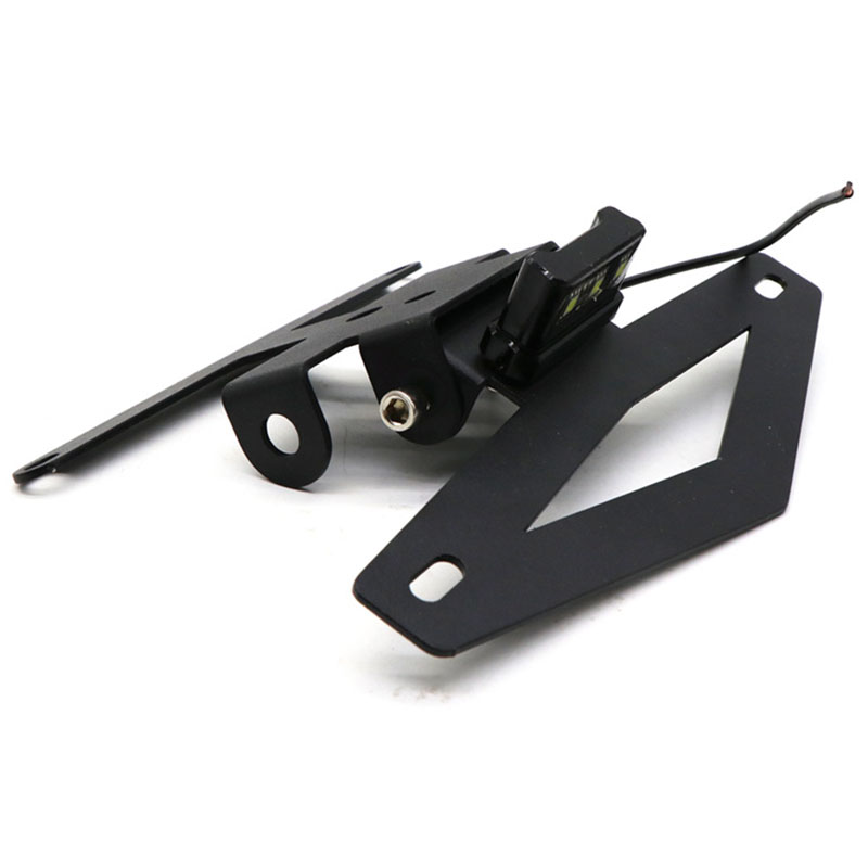 Motorcycle Rear License Registration Plate Tail Frame Holder Bracket ...