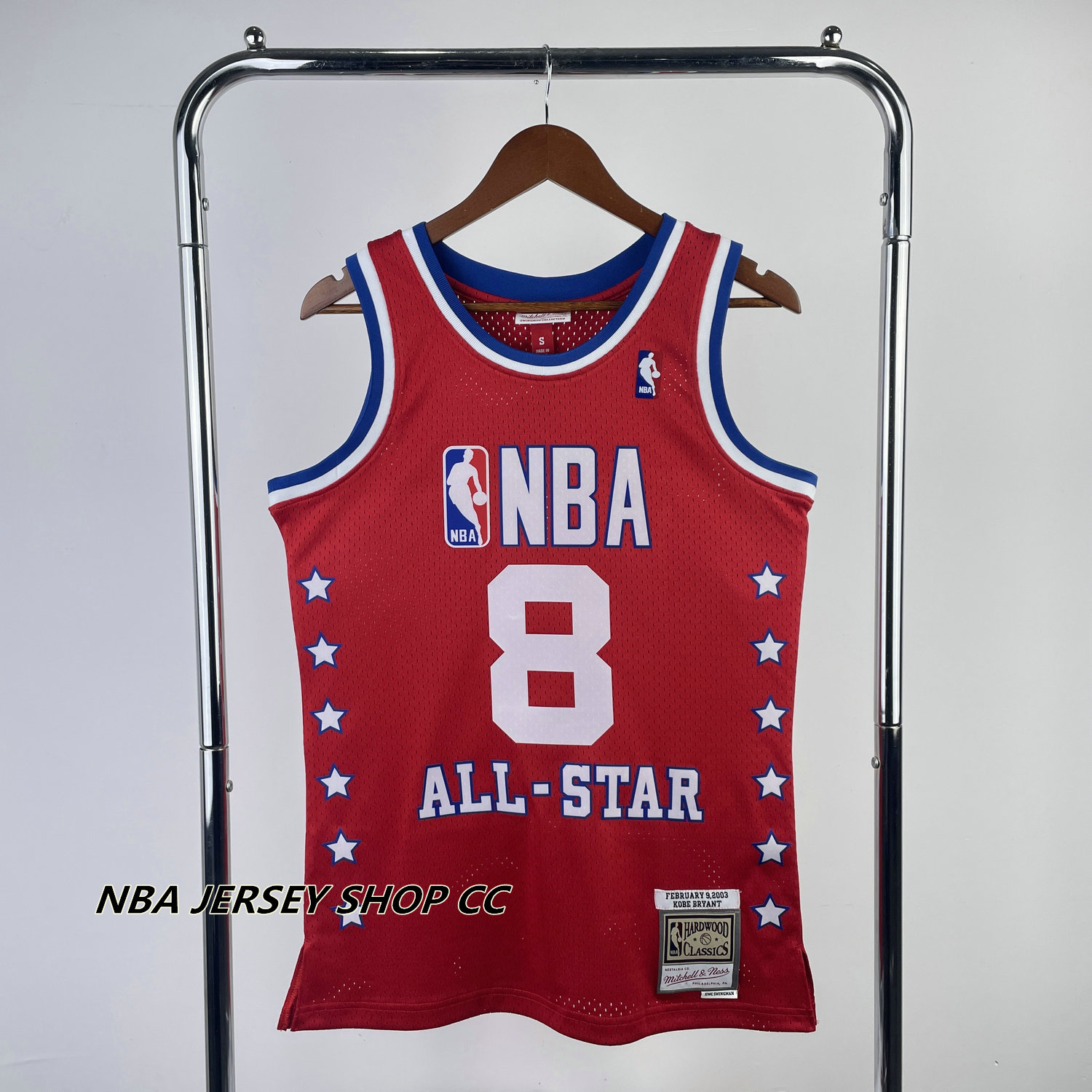 Kobe Bryant 1998 All Star Game Hardwood Classics Throwback NBA