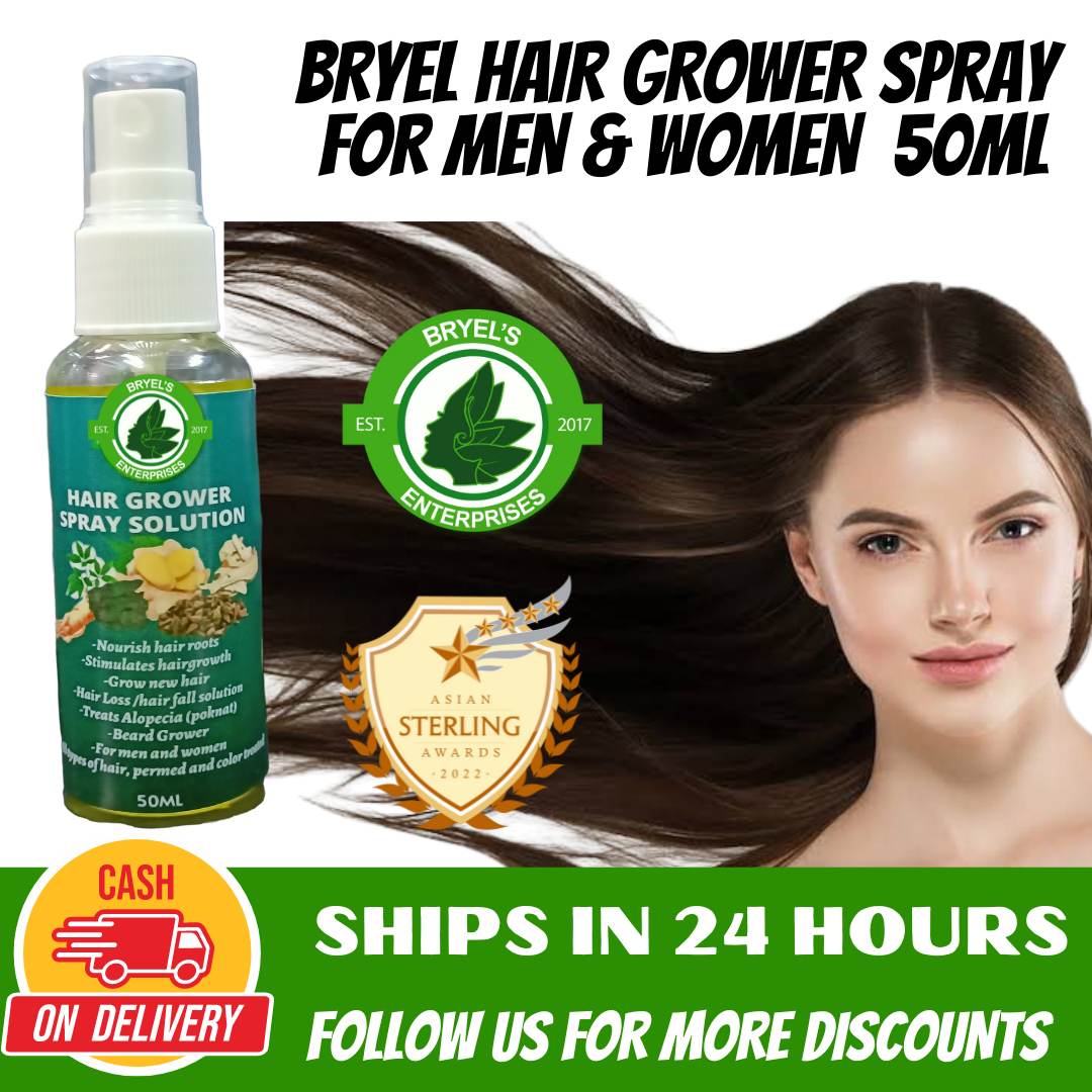 Bryel's care HAIR GROWER SPRAY 50ML Promote Hair Growth Strenghthen