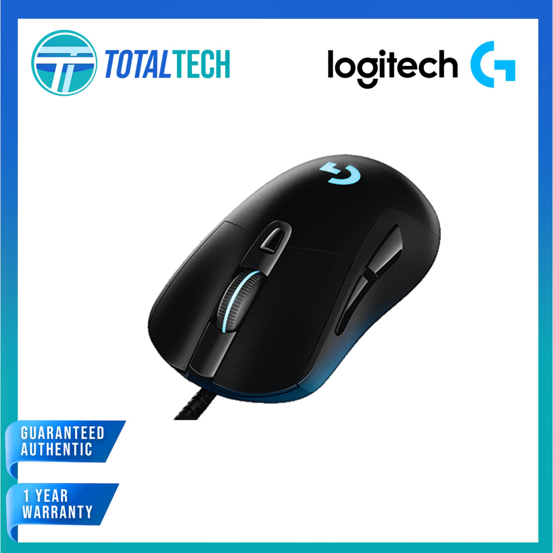Logitech G403 Prodigy Rgb Gaming Mouse 16 8 Million Color Backlighting 6 Programmable Buttons Onboard Memory Up To 12 000 Dpi 10g Optional Gaming Weight Lazada Ph