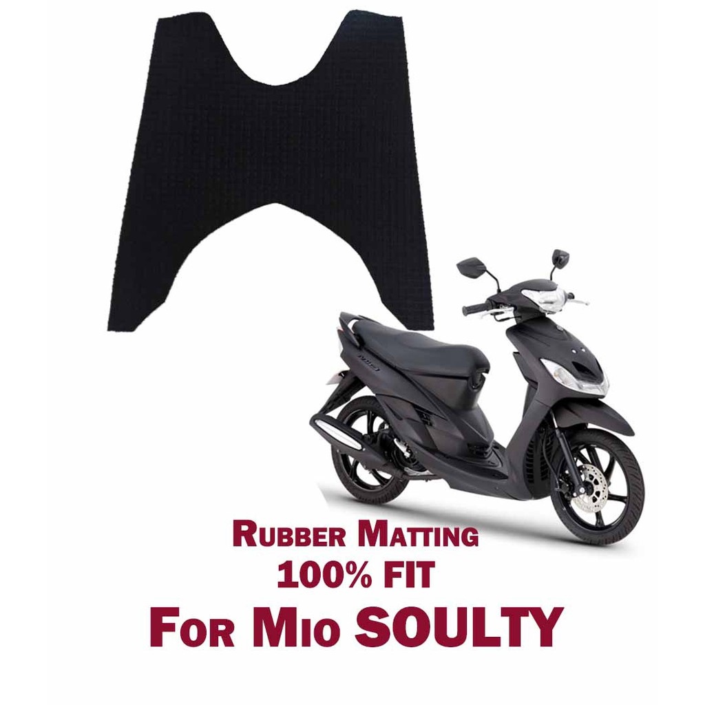 Mio Soulty rubber matting all new sporty 20182022 Lazada PH