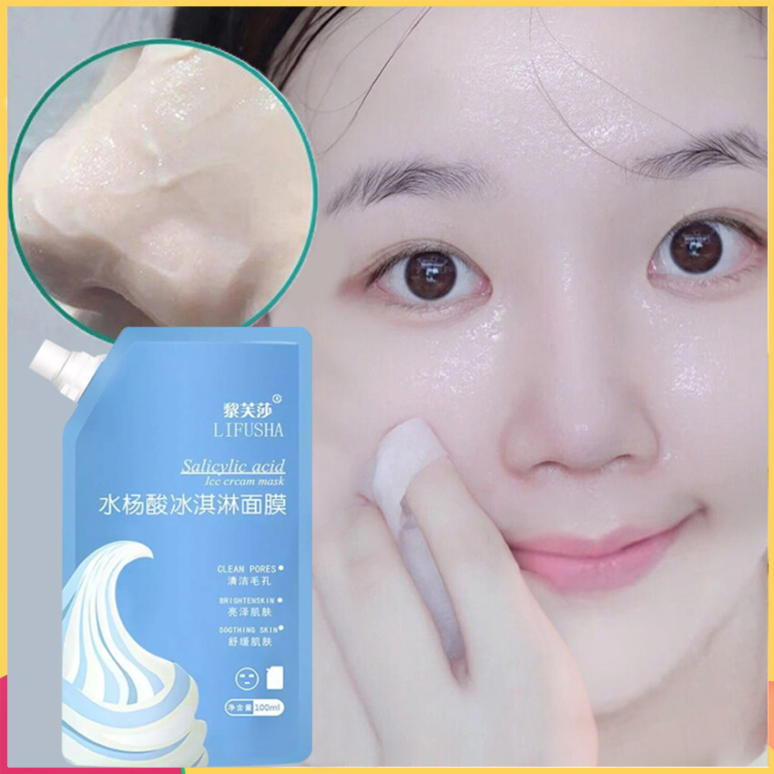 Original Lifusha Collagen Whitening Cream Bleaching Cream Salicylic 