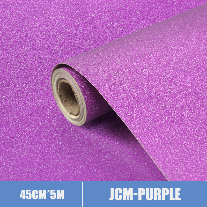 1 Roll 5M*45CM Glitter Wallpaper Wall Wallpaper Room Design PVC Cement Wall Waterproof Wallpaper