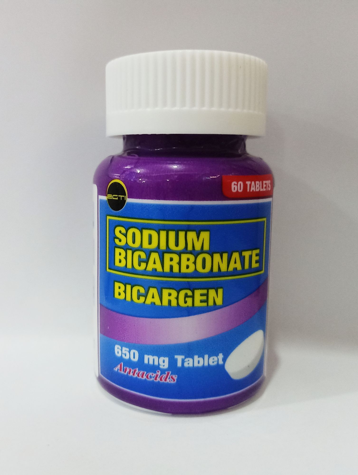 Sodium Bicarbonate 650mg Tablet Bicargen 60 S Lazada Ph