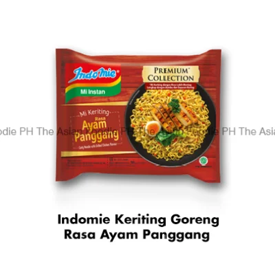 Indomie PREMIUM COLLECTION Goreng Keriting Ayam Panggang 90g Authentic from Indonesia