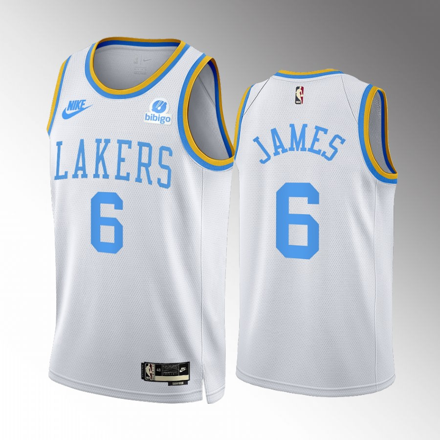 2021-22 Los Angeles Lakers LeBron James #6 Earned Edition Black Jersey