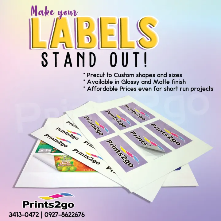 affordable custom labels