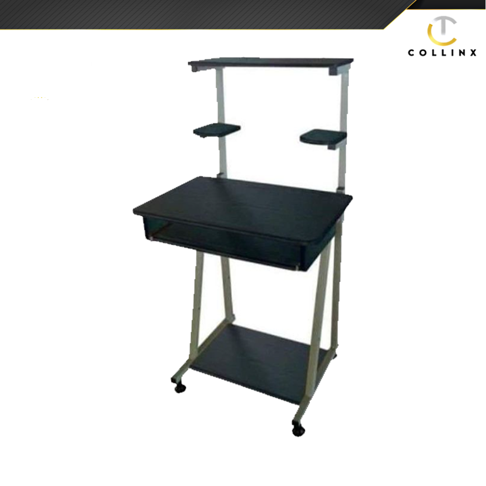 Work Station Computer Table ACT | With Printer Stand and Sliding Drawer ...