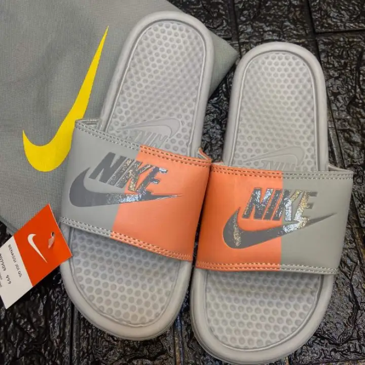 nike 2 band slides