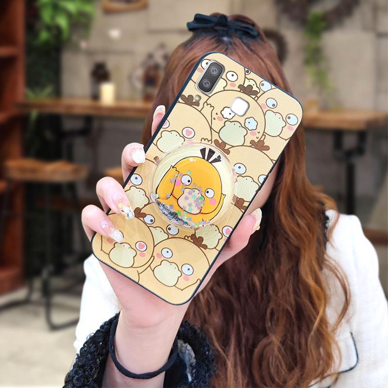 Armor case Cover Phone Case For Samsung Galaxy A9 Star/A8 Star/SM-G8850 Cartoon Silicone Cute phone stand holder TPU