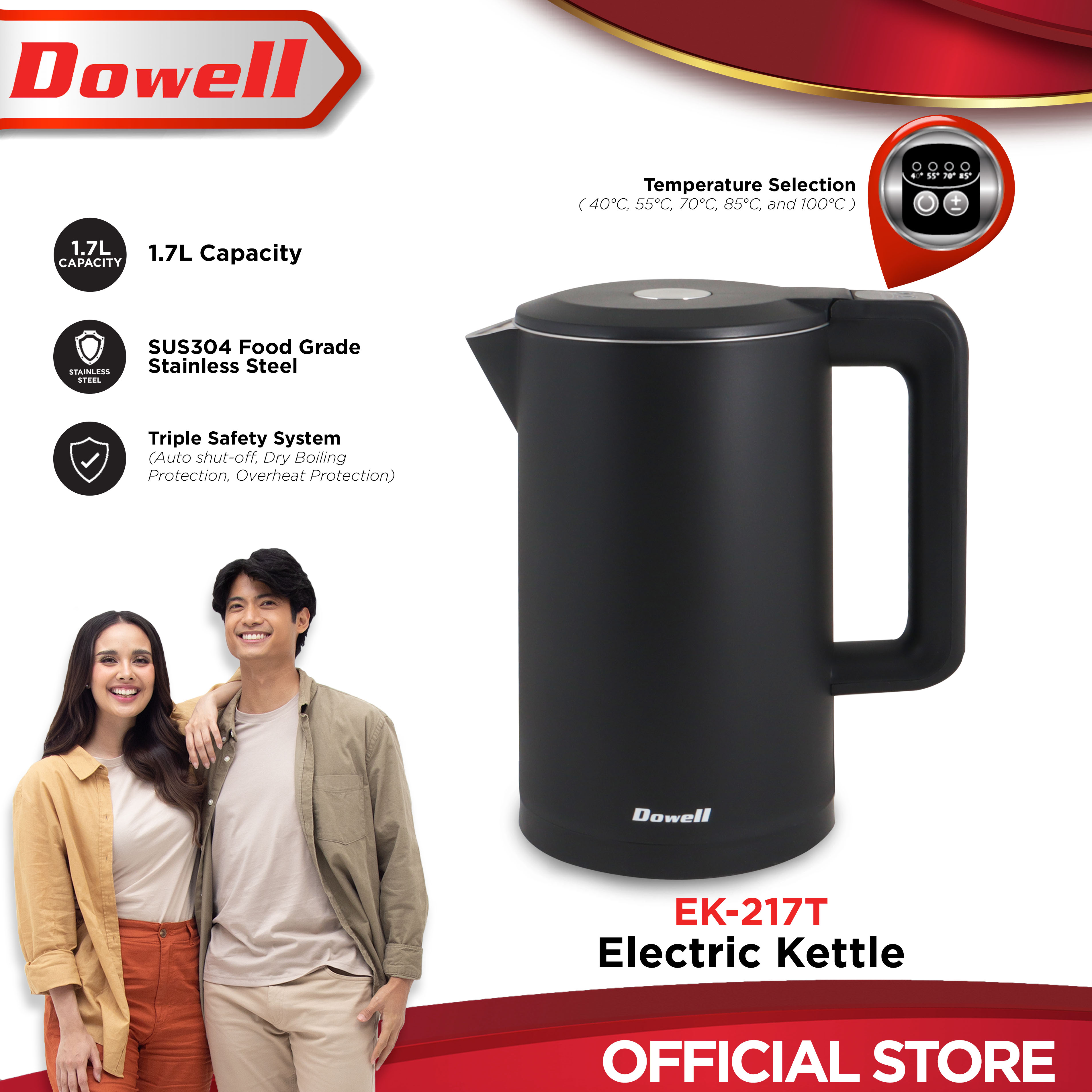 Dowell 2024 electric kettle