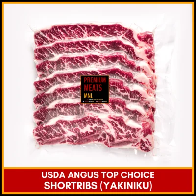USDA Angus Top Choice Short Ribs Yakiniku - Premium Beef