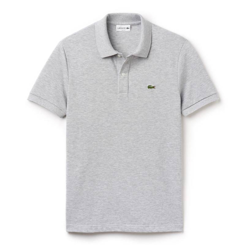 grey polo shirts