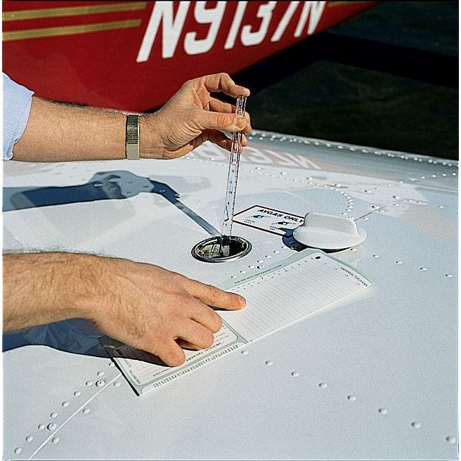 Aircraft Dipstick Universal XL Fuel Gauge / Pilot Supplies / Pilot