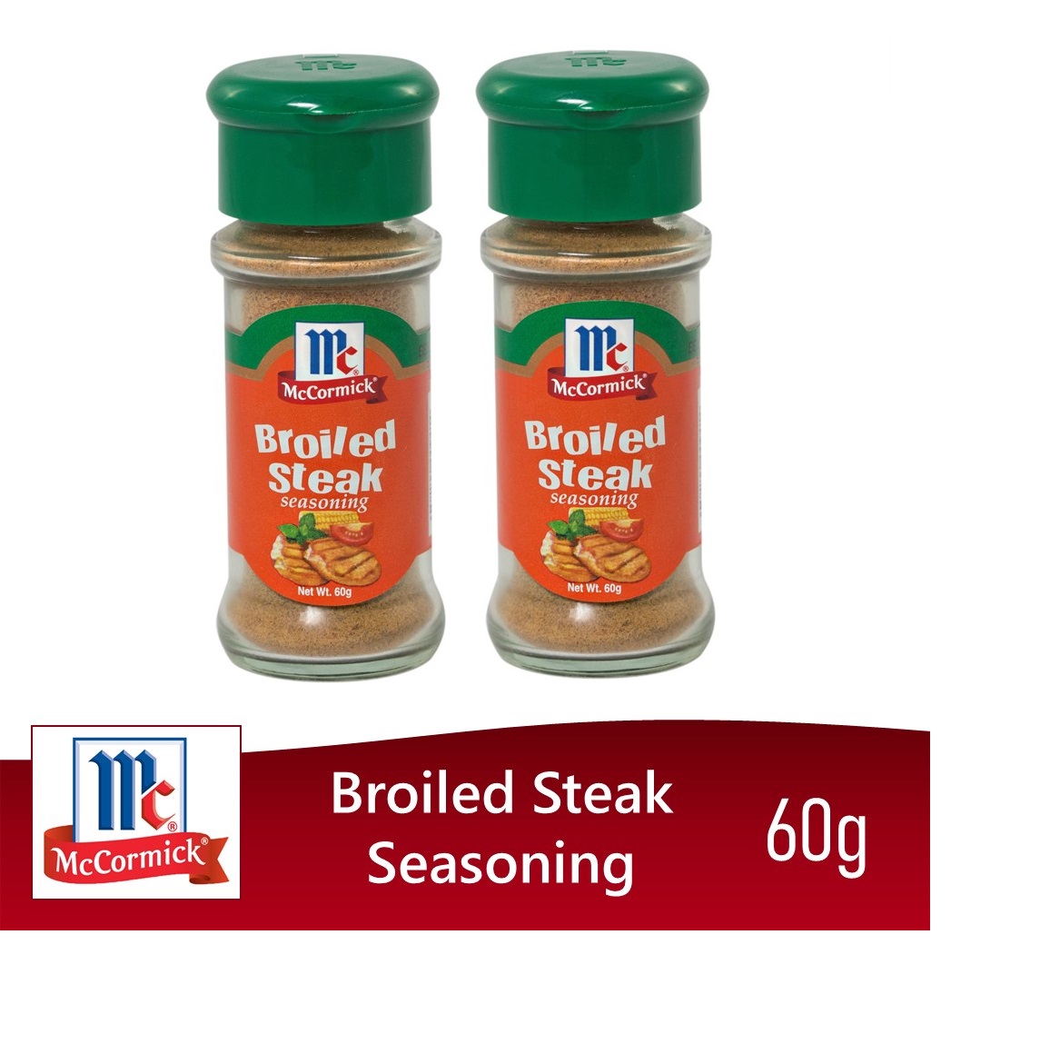 McCormick Broiled Steak Seasoning 60g Lazada PH