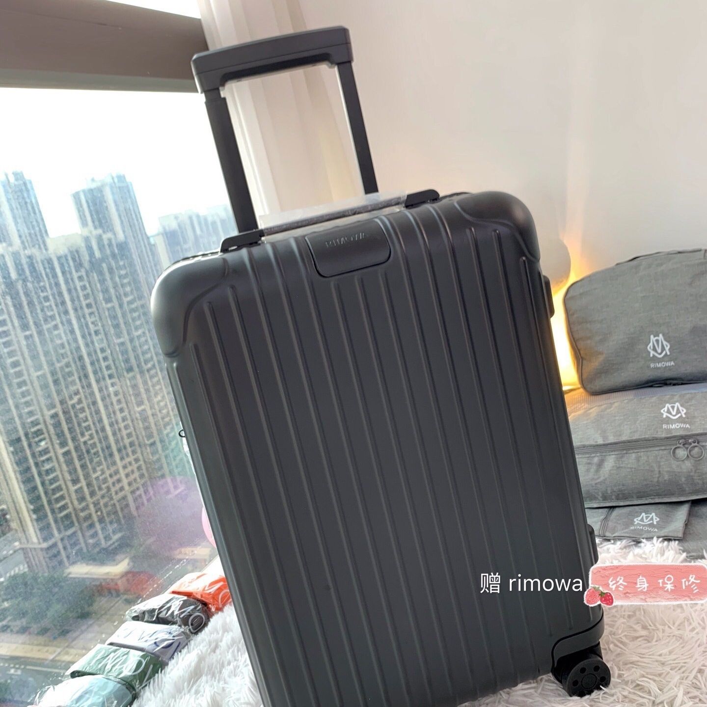 RIMOWA Shimawa Essential Suitcase truck Square Fat Large Capacity