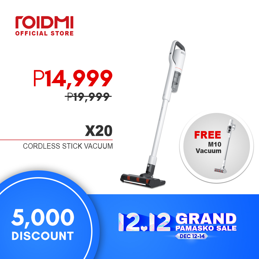 ROIDMI X20 Cordless Stick Vacuum Cleaner Lazada PH