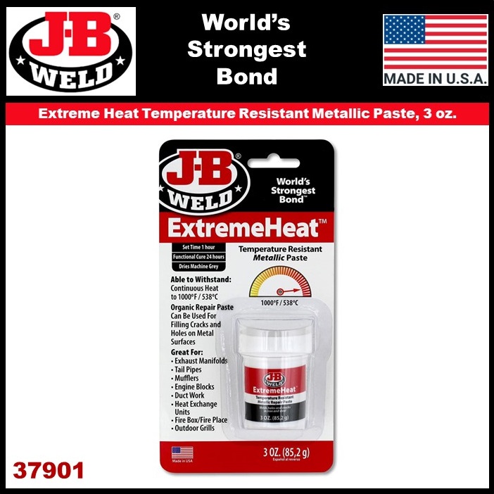 J-B Weld 37901 Extreme Heat High Temperature Resistant Metallic