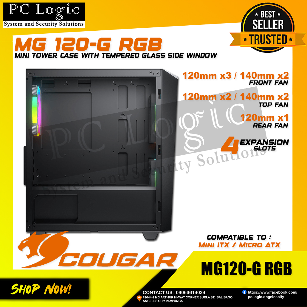 Tempered Glass Buy Cougar Mg120 COUGAR MG120-G RGB MINI TOWER