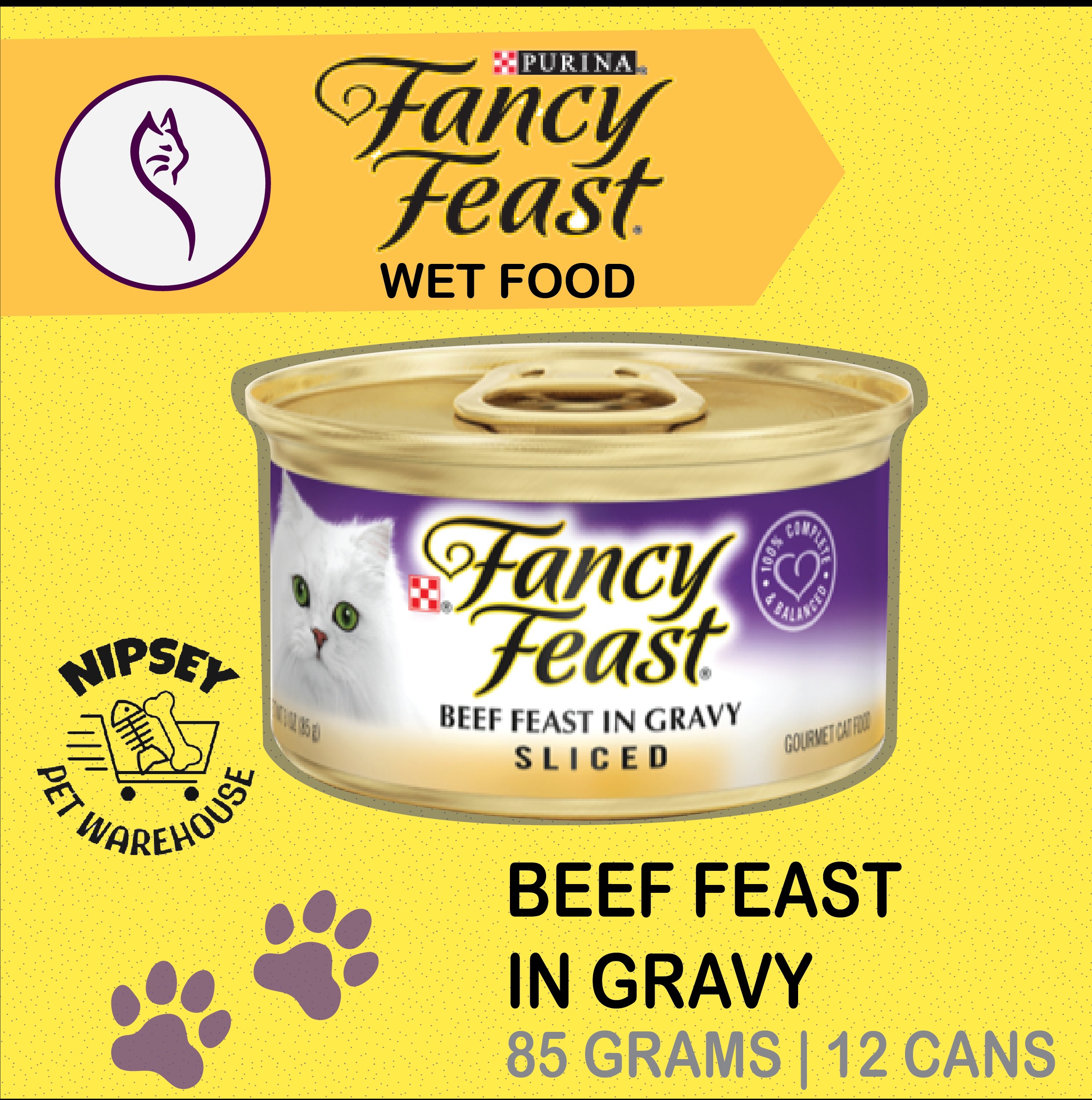 fancy feast sliced