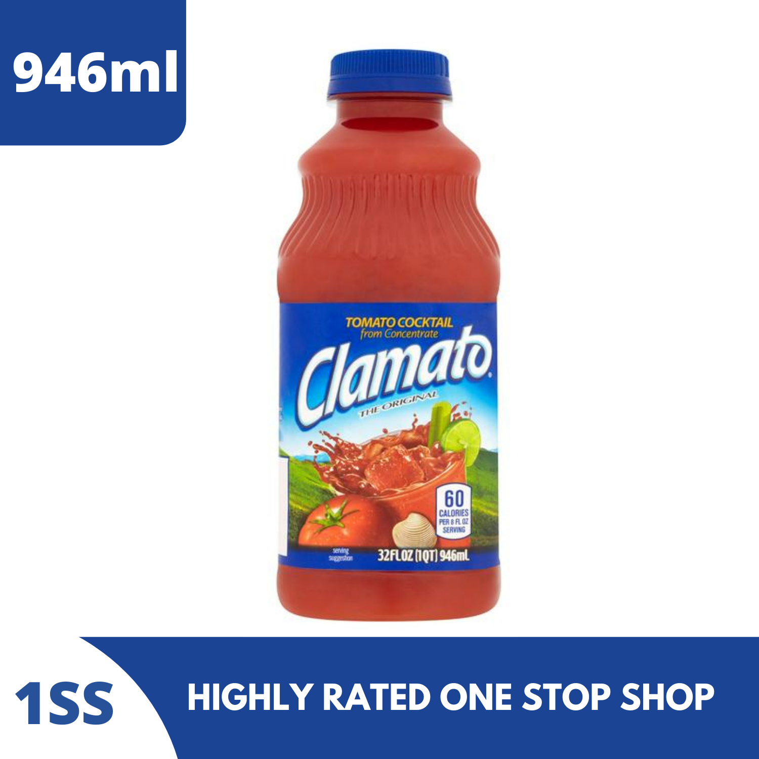 Clamato Tomato Cocktail Juice 946ml Lazada PH