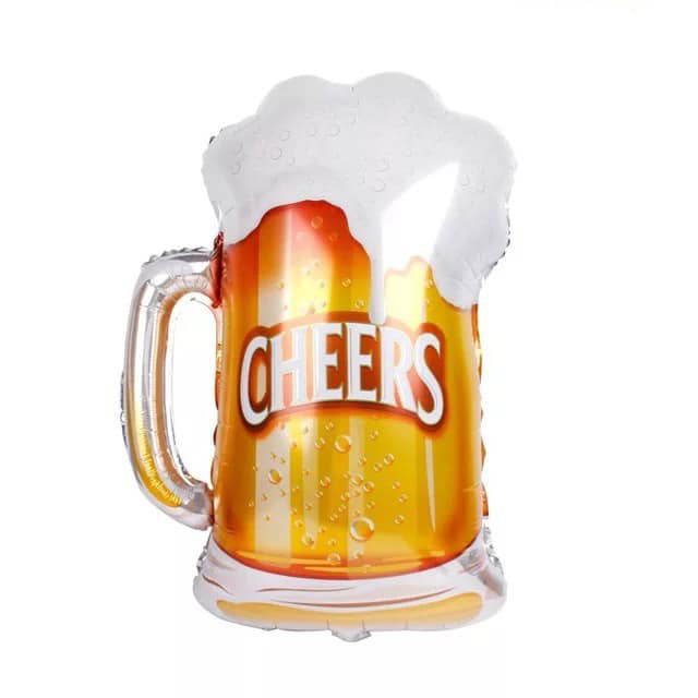 Party Things Giant Beer Birthday Party Deco foil balloon male birthday decoration Lazada PH