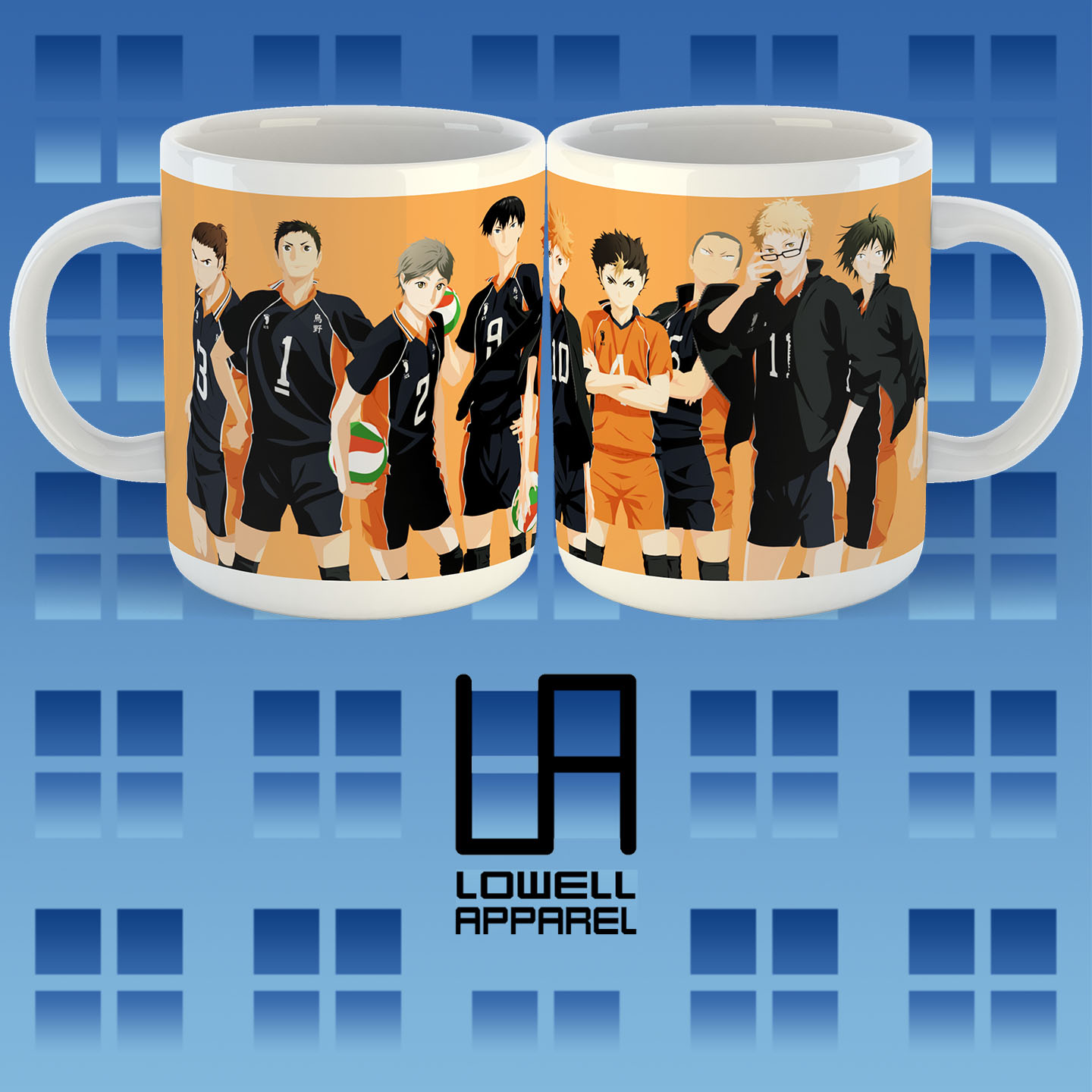 Tazza in Ceramica - Anime Haikyuu - Karasuno Characters - Mug Cup