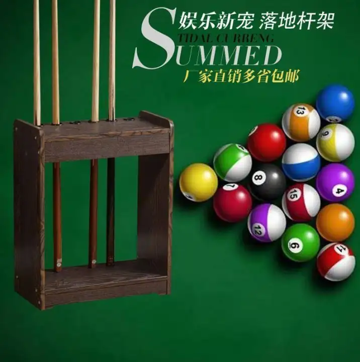 Billiard Cue Storage Cabinet Pole Member Cabinet Cue Stick Cabinet