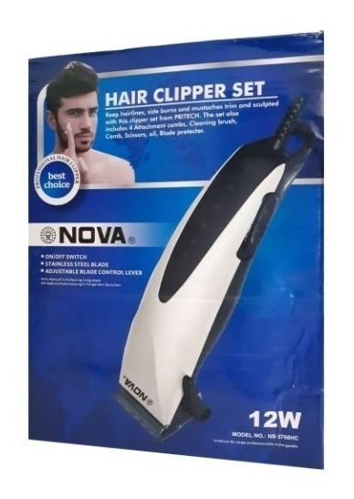 hair clipper set nova
