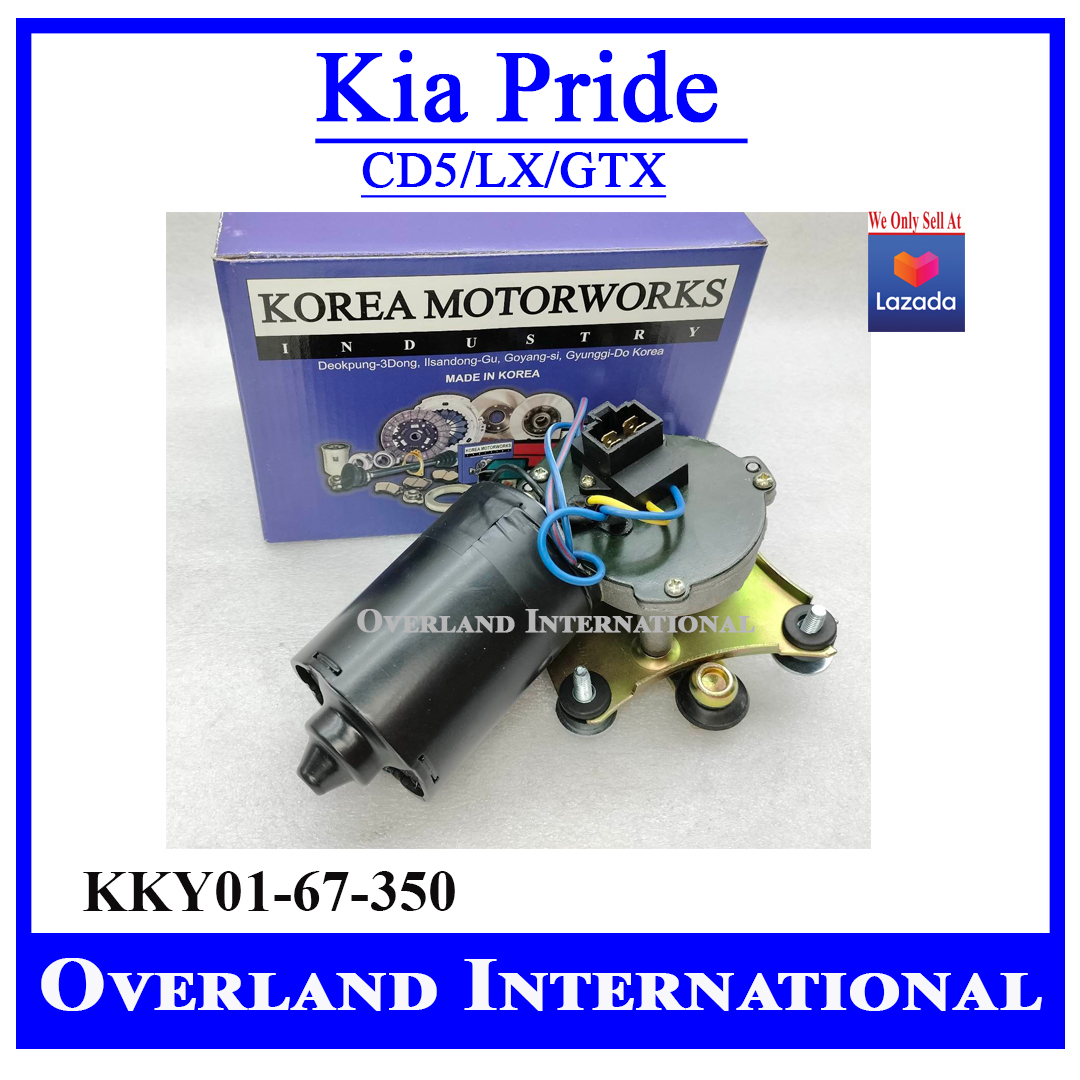 WIPER MOTOR Kia Pride CD5 / LX /GTX KKY0167350 Lazada