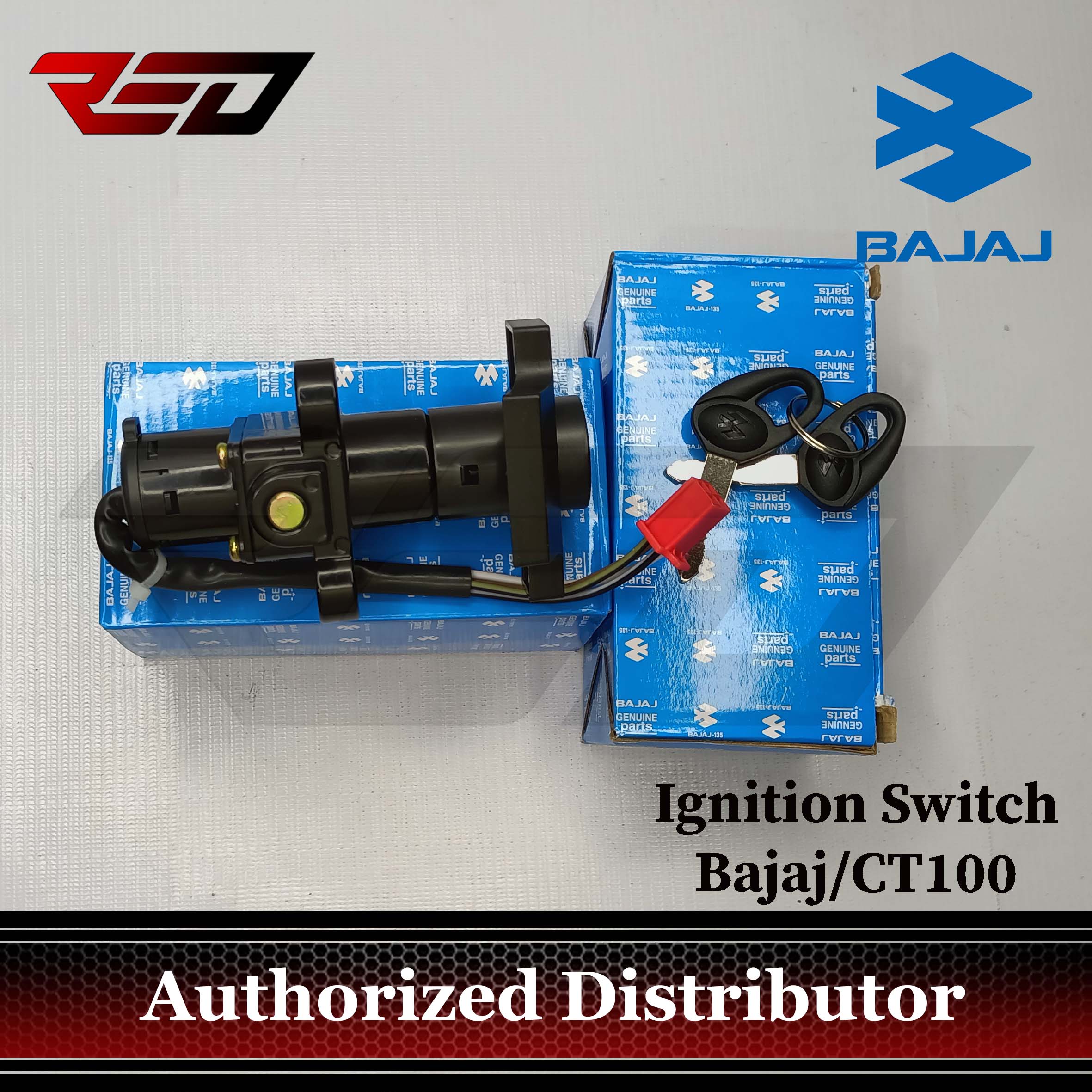 Ignition Switch / Main Switch Lock CT100 / Bajaj Lazada PH