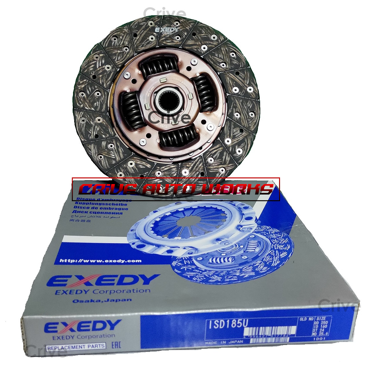 Exedy Clutch Disc ISD185U / ISD185U for 4JG2 Lazada PH