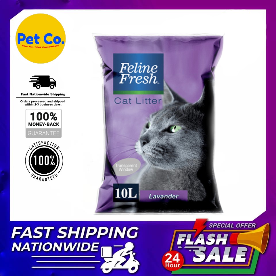 Feline Fresh Clean Paws Clumping Cat Litter, Low Tracking Cat Litter