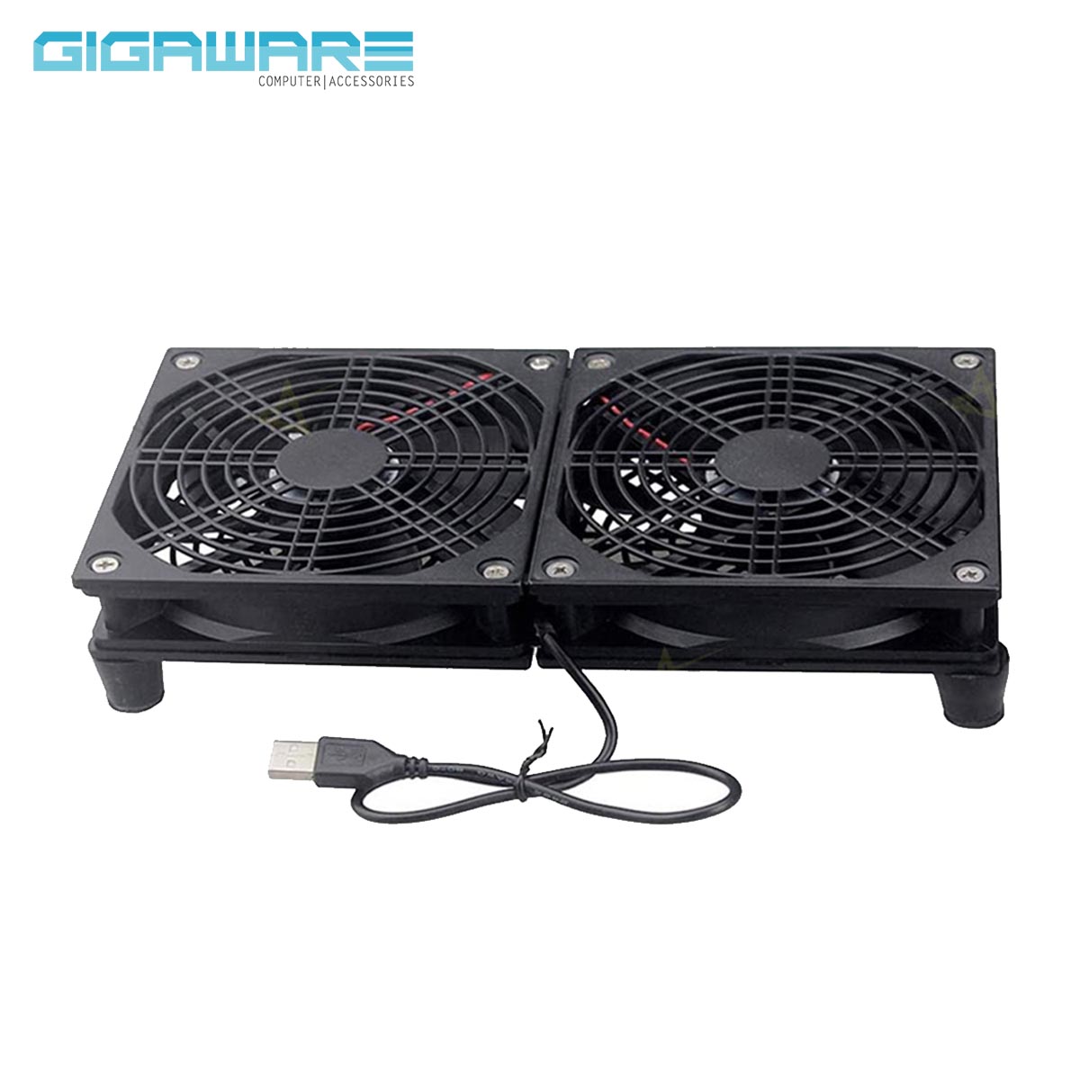 Computer Cooler USB Port Fan Router Cooling Fan Cooling Bracket 12CM 5V