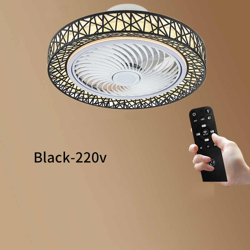 Invisible Ceiling Fan With Light Remote Control Ceiling Fan With LED