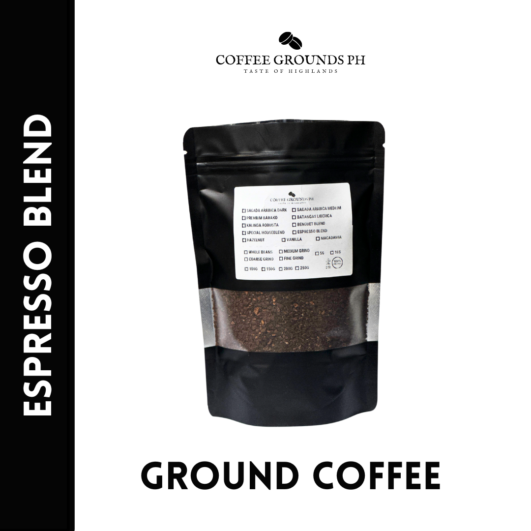 Espresso Blend Ground Coffee Select Your Size Grind Coffee Grounds PH