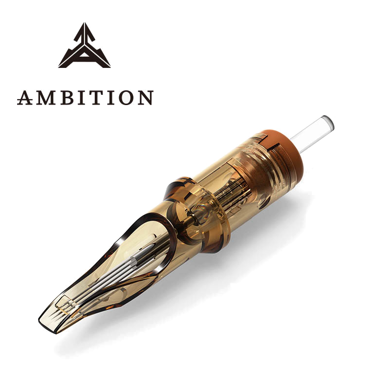 Ambition 20pcs Tattoo Cartridge Needles 0.30mm Curved Magnum Round Magnum 08RL