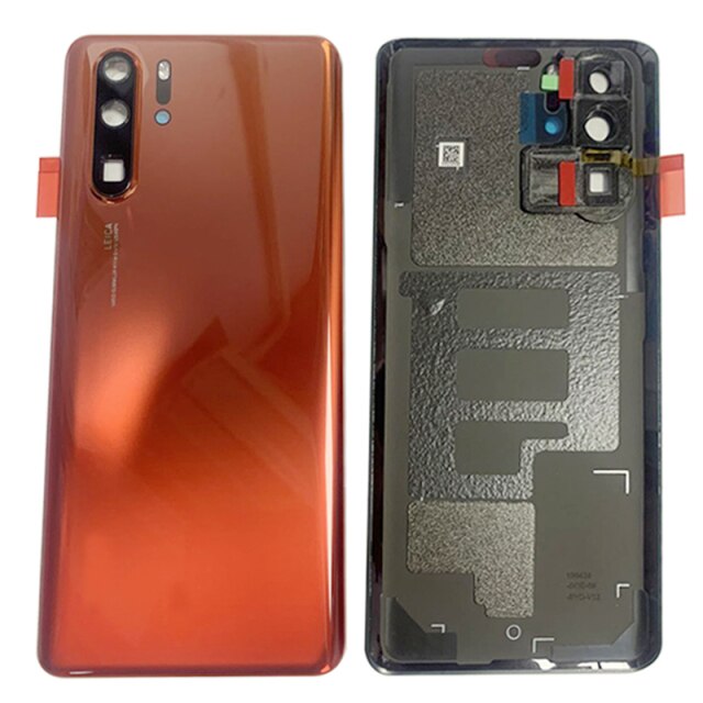 Original Battery Cover Back Rear Door Housing Case For Suitable For Huawei P30 Pro P30pro Back Cover With Camera Frame Logo Replacement Parts