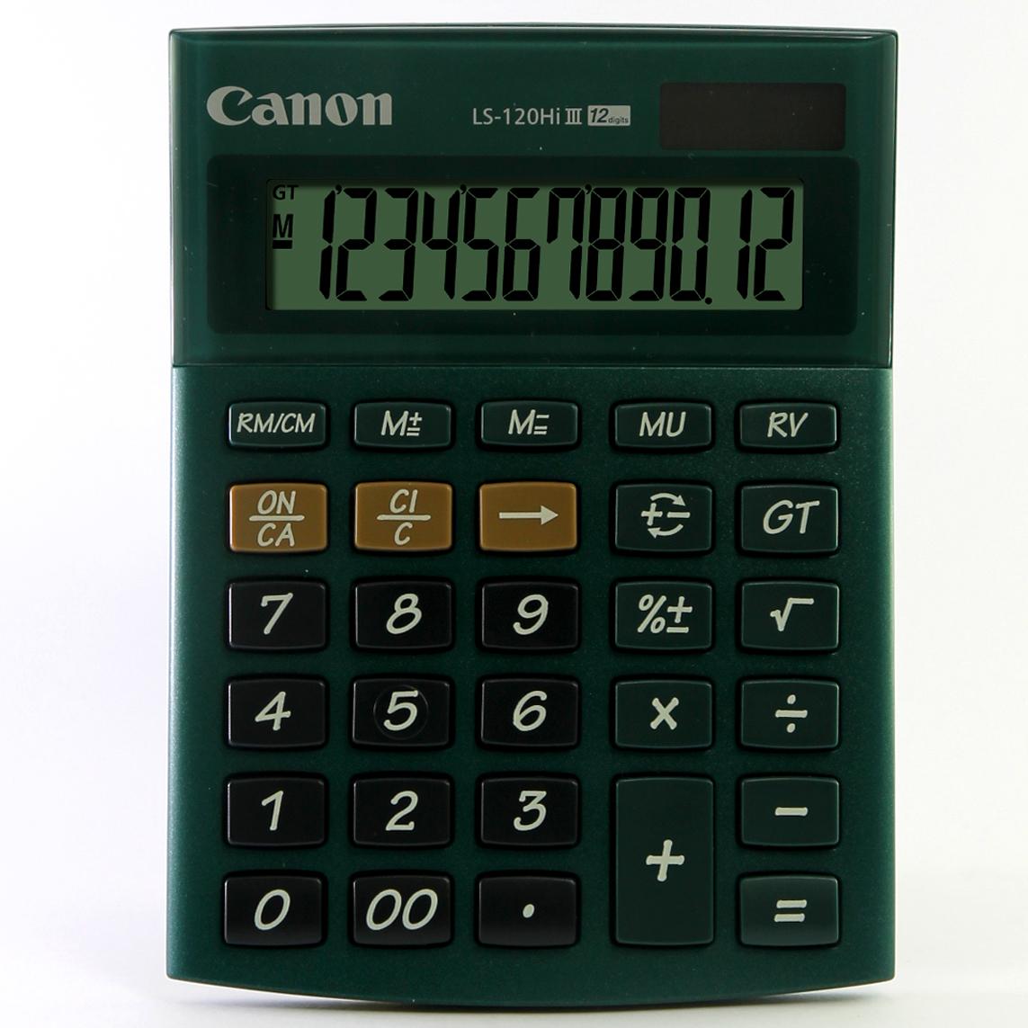 Canon LS120Hi III 12digit Desktop Calculator (GREEN) Lazada PH