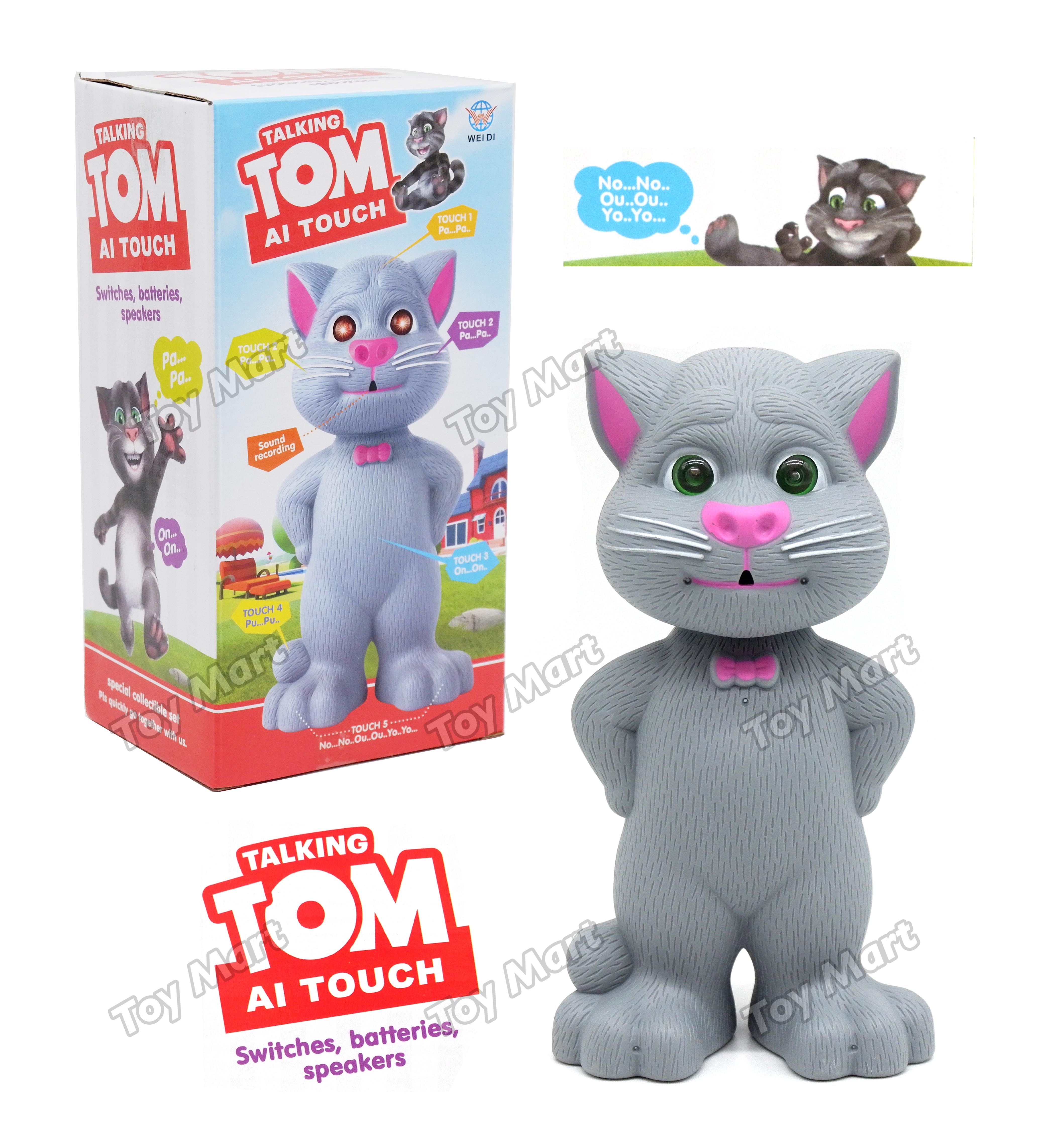 talking tom interactive toy