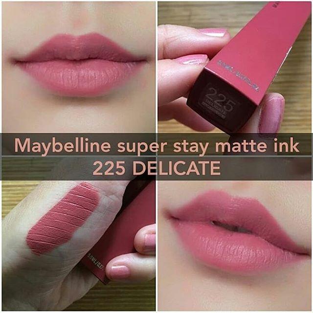 delicate maybelline matte ink