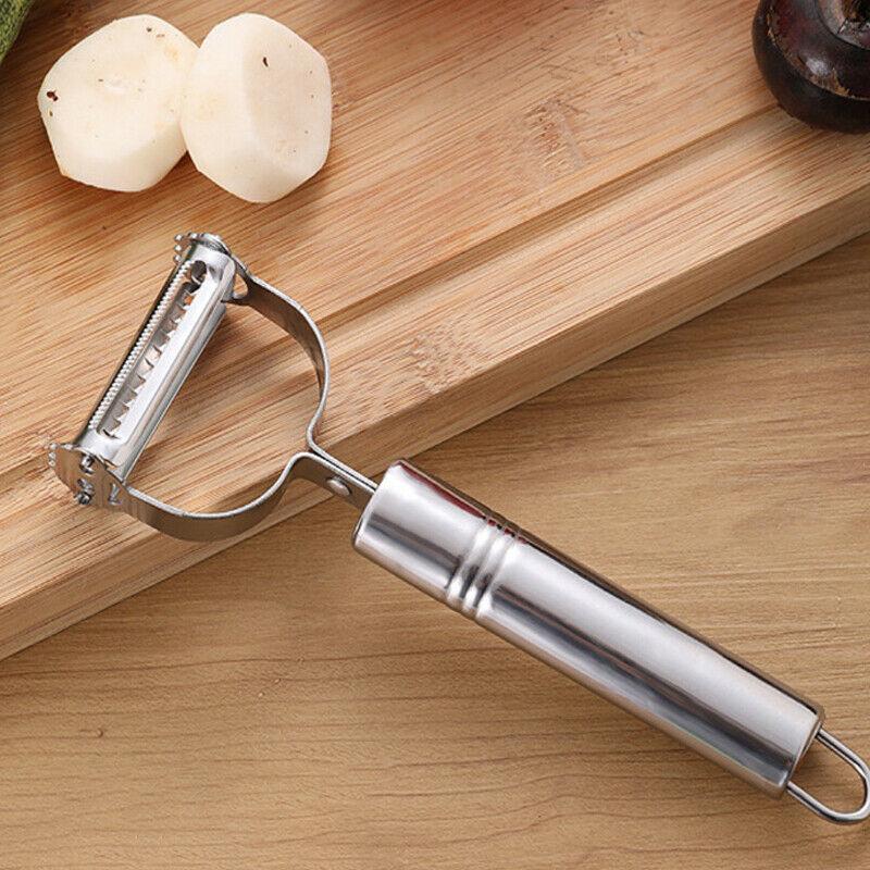 Vegetable Peeler For Kitchen Stainless Steel Speed Potato Veg Easy