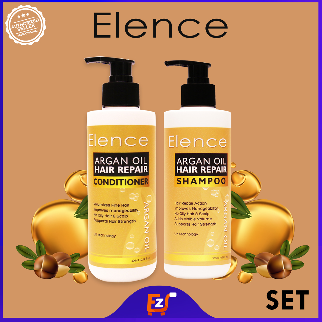 Elence Argan Oil Hair Repair Shampoo & Conditioner Set Lazada PH