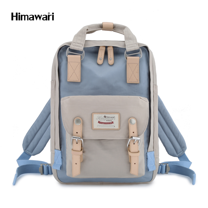 Himawari Buttercup 14" Laptop Backpack (HM188L30)Cream/L.Blue Lazada PH