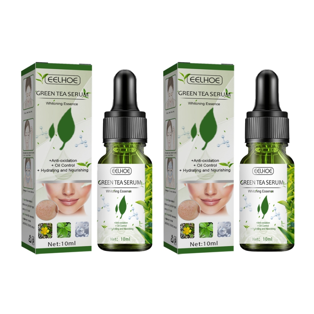 EFERO Green Tea Essence Whitening Face Serum Nourishing Care Serum 10ml ...