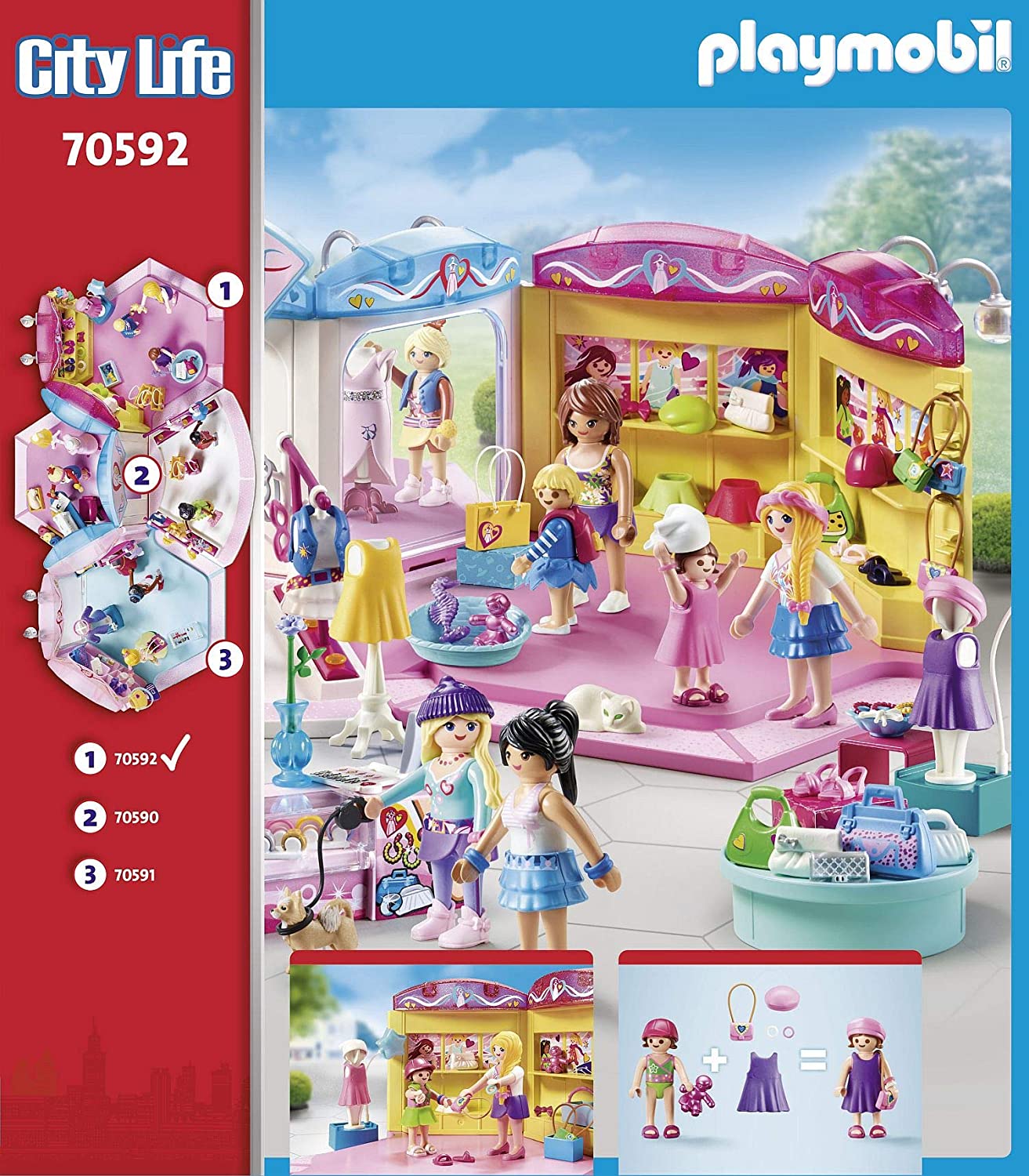 Playmobil 70592 City Life Childrens Fashion Store 