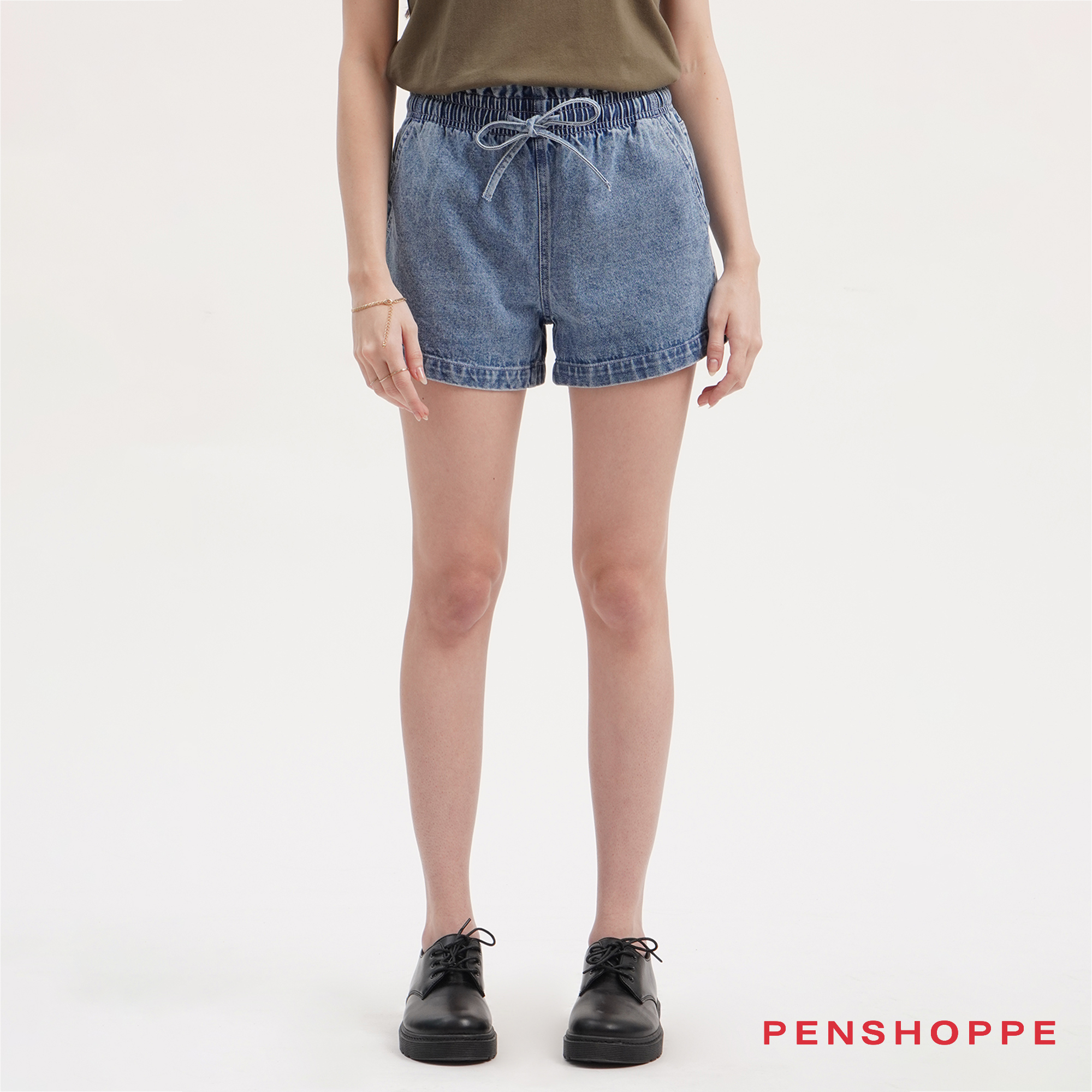 Penshoppe denim shop shorts for women