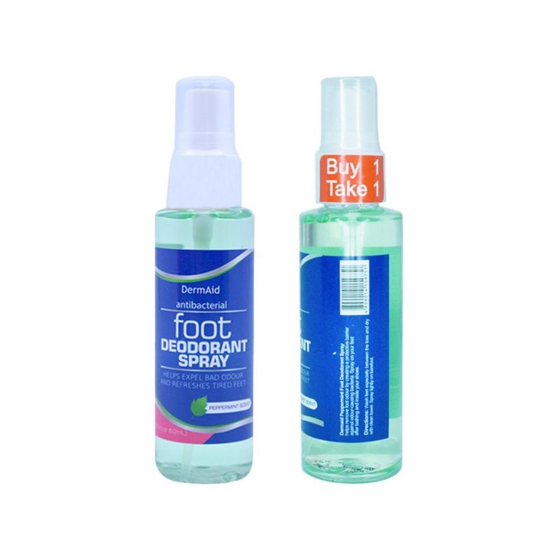 Hot iu68252gs086 Dermaid Foot Deodorant Spray (Set Of 2) | Lazada PH